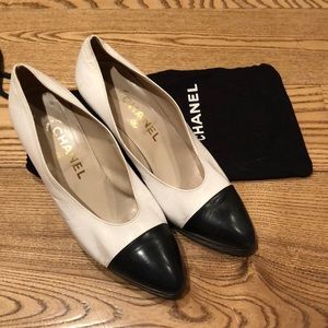 Chanel Cap Toe Pump